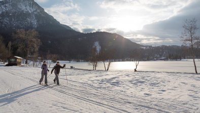 Langlaufloipe um den Thiersee, © Lolin