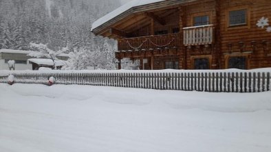 Holzhaus Pitztal im Winter, © Fotos