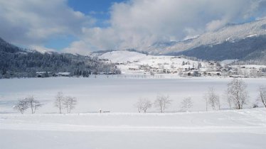 Haus Seefried am See Aussicht im Winter