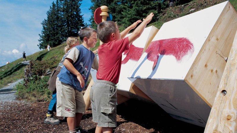 Children will find tons of fun things to do at the Alpinolino Kids' Play Days, © Kitzbüheler Alpen – Brixental