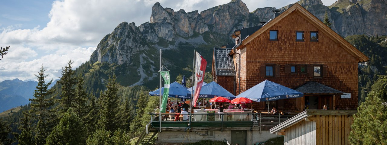 Eagle Walk Stage 7: Erfurter Hütte, © Tirol Werbung/Jens Schwarz