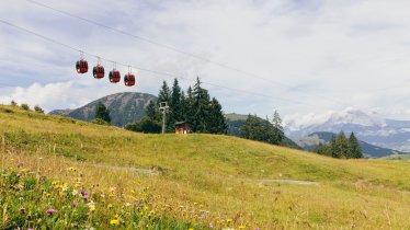 Fieberbrunn cable car in the Pillerseetal Valley, © Tirol Werbung/Robert Pupeter