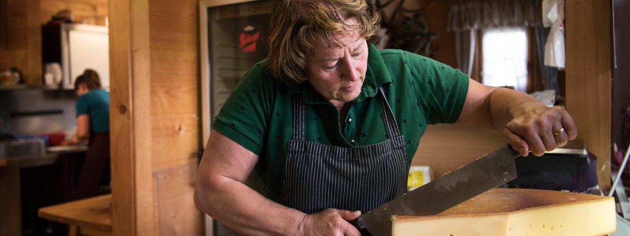 The Burgeralm is famous for its homemade cheese