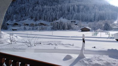 Terrasse im Winter 2