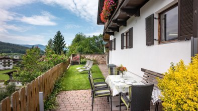 Ferienhaus Bachler Terrasse