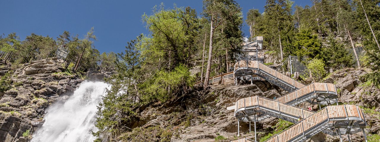 Stuibenfall Waterfall – Ötztal Valley, © Ötztal Tourismus