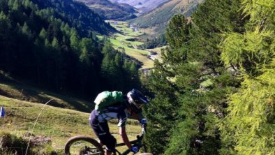 bike richtung gampenalpe