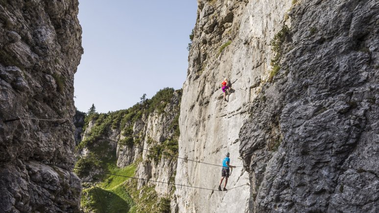 The Klamml via ferrata, © Daniel Reiter / Peter von Felbert