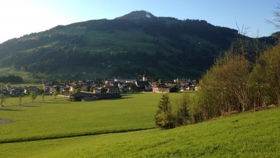 Sommer Aussicht auf unserem Bauernhof