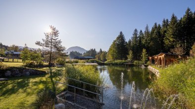 Jagdschlössl hotel - bathing pond