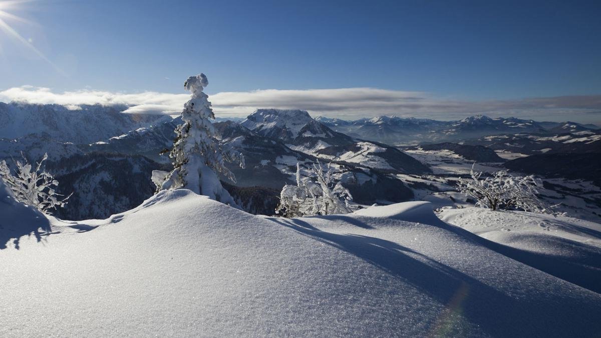 Despite being located at only 600 metres above sea level, Kössen offers legendary snowsure conditions envied by many other resorts in the Alps., © Kaiserwinkl