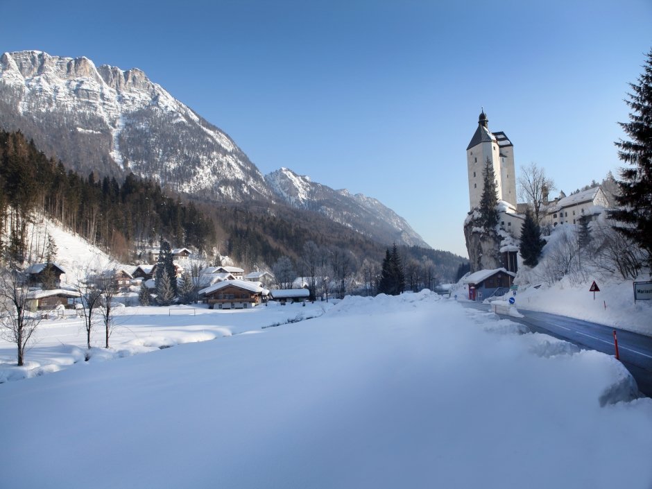 Mariastein in winter, © Hannes Dabernig