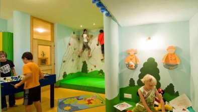 Children's playroom with table football