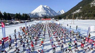 Mass Start of the Ganghofer Race in Leutasch, © Region Seefeld