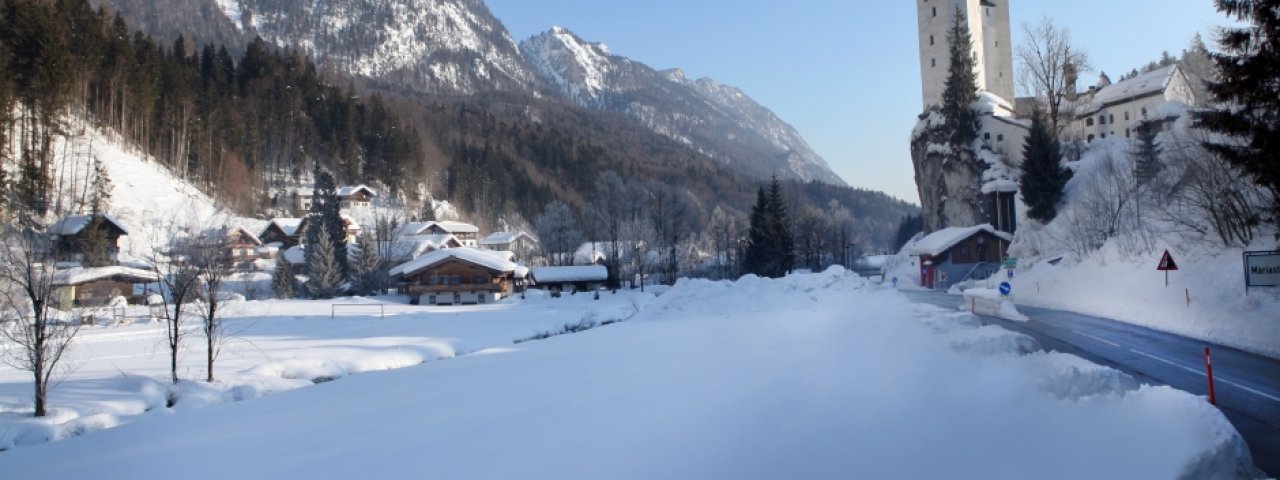 Mariastein in winter, © Hannes Dabernig