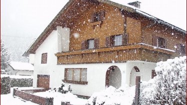 Haus im Winter