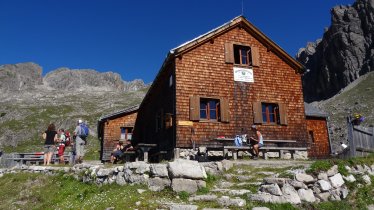 The Hermann-von-Barth-Huette in the Lechtal Alps, © Harald Wolf