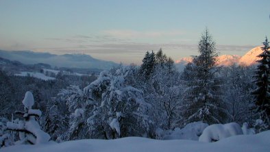 Sonnenuntergang im Winter