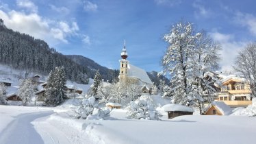 Winterwanderweg am Haus