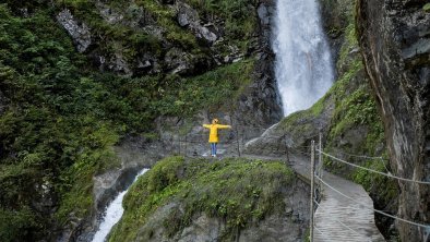 Regenwetter - Eifelbacher Wasserfall