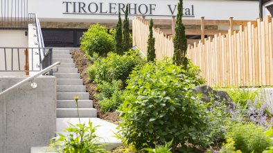 Landhotel Tirolerhof staircase to the sun terrace, © Landhotel Tirolerhof