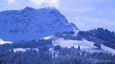 Aussicht auf Skipiste