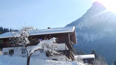 Haus Seefried am See im Winter