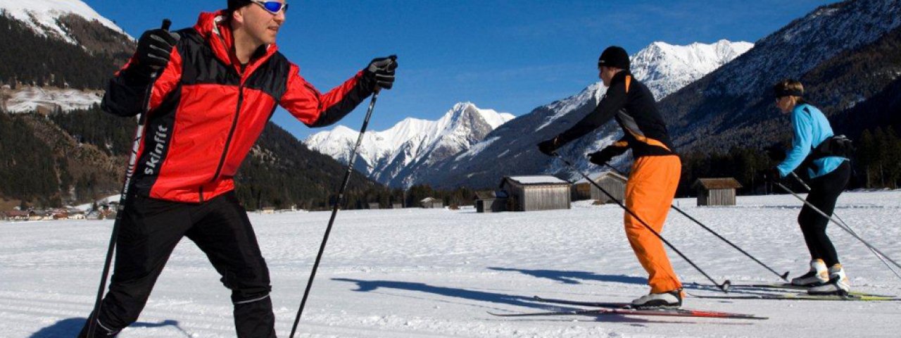 Cross-country skiing, © Naturparkregion Reutte