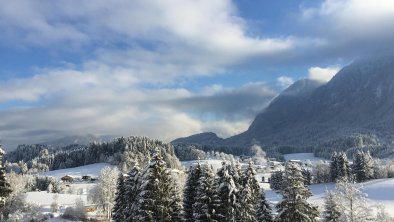 Ausblick vom Hotel Winter