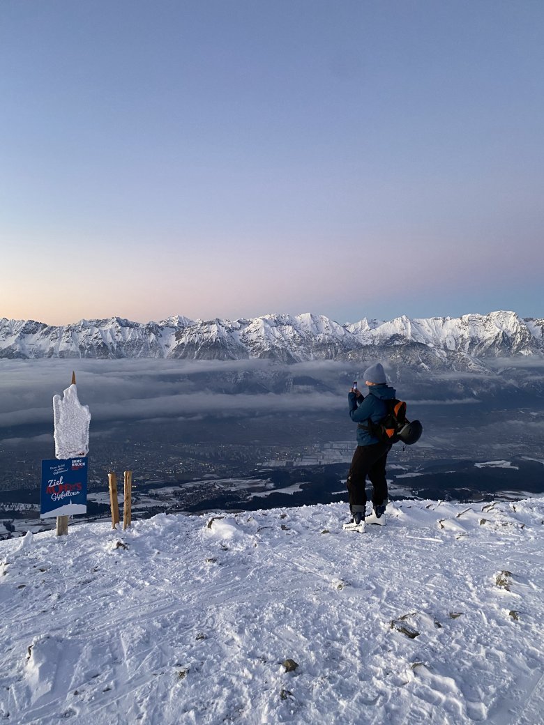 Ski touring on Patscherkofel mountain near Innsbruck, © Verena Sparer