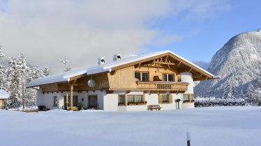 Haus Schiefer Leutasch im Winter