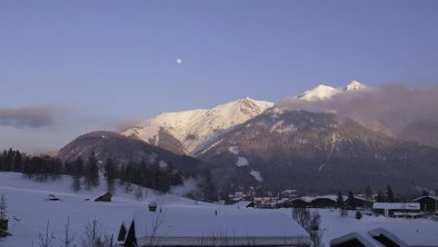 Balkonblick Winter