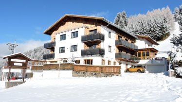 Guest house in winter