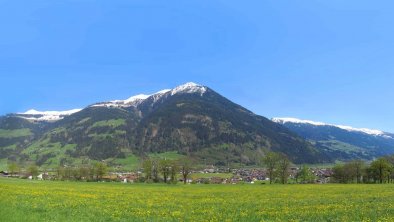 Panorama Sommer Aussicht-saett