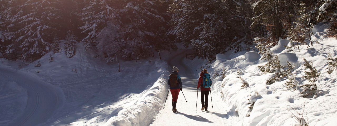 Long-distance hiking in winter, © Tirol Werbung / Frank Stolle