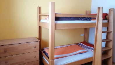 Schlafzimmer mit Stockbett