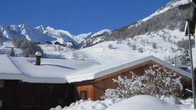 Herrlicher Blick auf unsere Berge