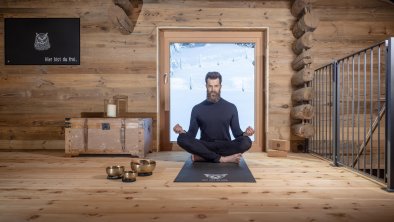 Yoga im Naturgarten