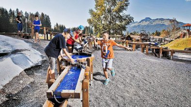 Spielplatz-Wasserspiele