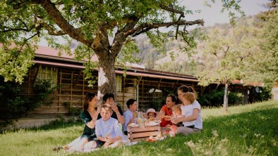 picnic in the garden