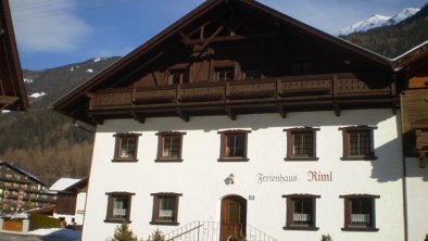 Ferienhaus Riml im Winter