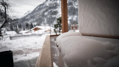 Außenbadewanne - jede FeWo hat eine eigene