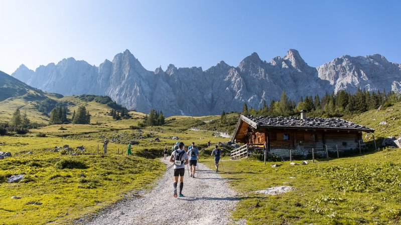 The 52K course of the Karwendel March displays all the angles Karwendel Range has to offer, © Achensee Tourismus