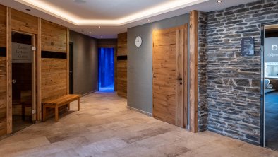 Sauna area at the Jagdschlössl hotel