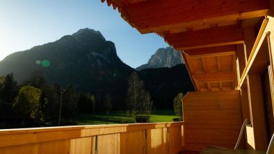 Sonnenbalkon, © Alpenchalet im Leutaschtal