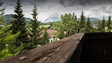 Ausblick Zimmer Hotel Solstein Seefeld in Tirol