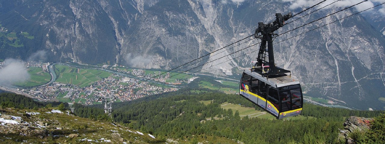 Venetbahn cable car in Zams, © Tirol West