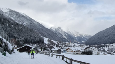 Snowshoe hike Bergblick-Vadiesen