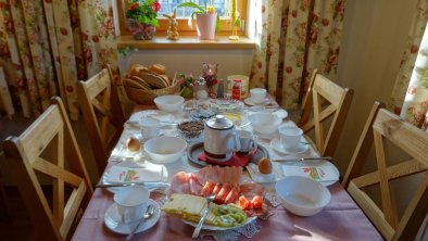 Reichhaltiges Frühstück im BADHAUS