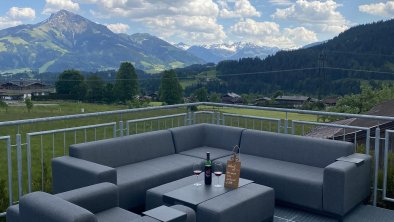 Panorama Terrasse Kaiser Alps